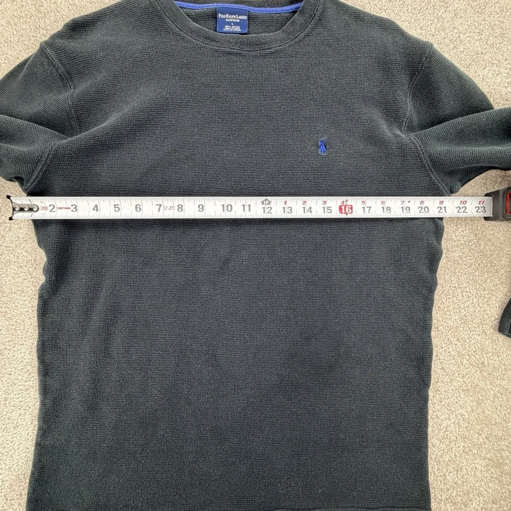 Polo Ralph Lauren Sleepwear Black Knit Mens‎ Size Large